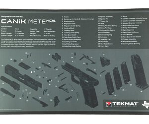 TEKMAT CANIK MC9L GUN CLEANING MAT