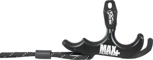 T.R.U. BALL RELEASE MAXHUNTER+ - HAND HELD 3-FINGER THUMB BLACK