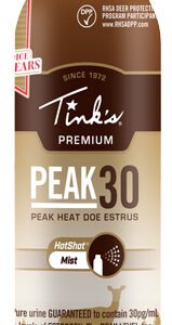 TINKS PEAK30 PREMIUM DEER LURE - ESTRUS HOT SHOT MIST 3OZ. AERO