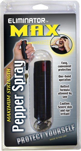 PSP PEPPER SPRAY w/ BLACK HARD - CASE W/QR KEY RING 1/2 OZ. - Image 2