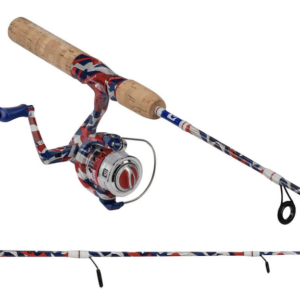 7' KRAZY AMERICANA SPINNING COMBO