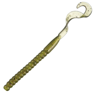 PWRBAIT WORMS 7" WTMLN RED FLK 13PK