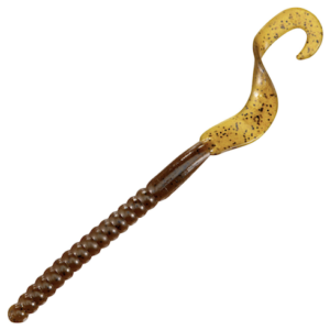 PWRBAIT WORMS 12" GRN PUMPKIN 5PK