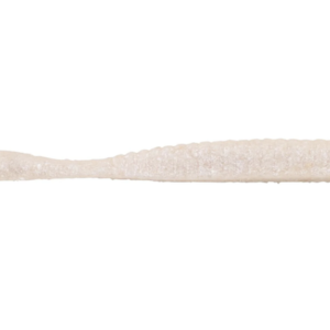 PB MXSCENT FLAT WORM WHT PEARL 3.6"