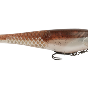 PWRBAIT CULLSHAD GRN PUMP PRL WH 6"