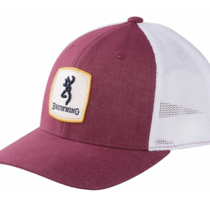 BRN CAP FINN MB MAROON/WHT