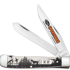 CASE HNTR/BIRD DOG TRAPR 41/8" BONE