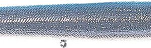 COR PENCIL POPPER 6"-CHROME/BLUE