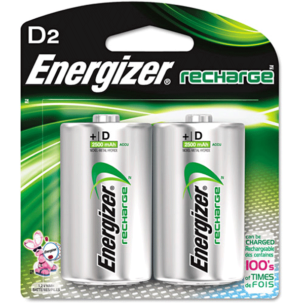 ENER RECHARGE BATTERIES D2PK