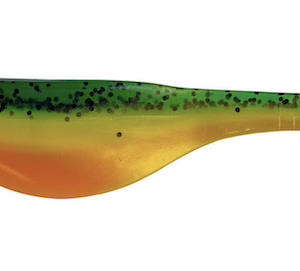 4" SHAD / FIRE TIGER (10 PACK)