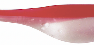4" SHAD / RED/PEARL (10 PACK)