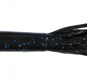 4" SALT TUBE BLACK BLUE FLAKE 8PK