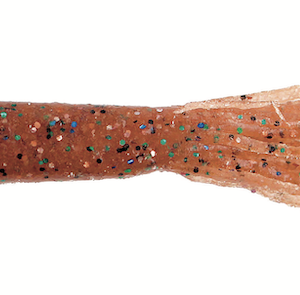 4" SALT TUBE CRAWFISH GRN FLAKE 8PK