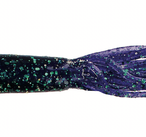 4" SALT TUBE / JUNEBUG (8 PACK)