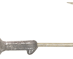 H&H DBL EYE JIGHEAD 1/8 10BG UNPNTD