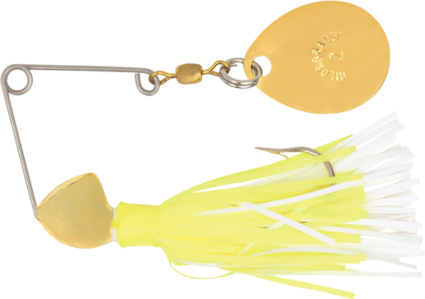 HILD SPIN DANDY 1/8 GOLD/CHT & WHT