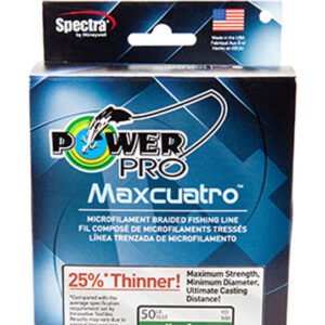 PWR PRO MAXCUATRO 65LB 1500YDS GRN