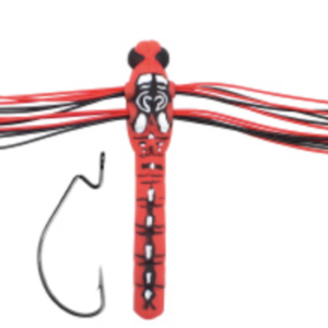 LH DRAGONFLY 3" 1/4OZ CARDINAL