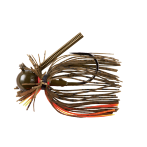 WE 3/8 HF JIG-GRN PUMPKIN ORN