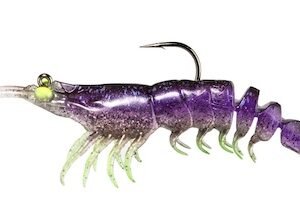 ZMAN PRAWNSTARZ 3.5" PLUM CHT 2PK