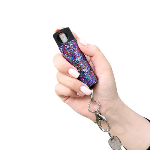 BLING IT ON PEPPER SPRAY - AMETHYST