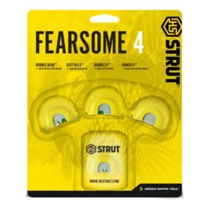 HS Strut Fearsome 4 Diaphragm Turkey Mouth Calls 4/ct