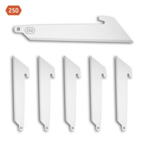 Outdoor Edge 2-1/2" Utility Blade Pack Stainless 6/ct