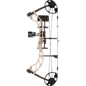Diamond Archery Radian Compound Bow 305 fps 10-55 lbs RH Sandstone with Package