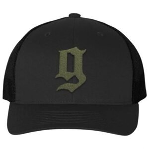 PUFF G TRUCKER HAT BLACK