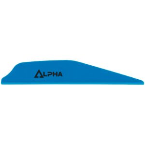 Bohning Alpha Vanes Satin Blue 100 pk.