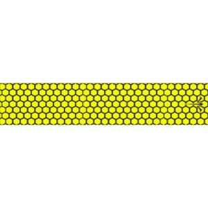 White Water Archery Honeycomb Fade Arrow Wraps Open Flo Yellow 5 in. x 1.125 in. 15 pk.