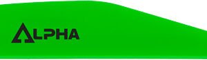 BOHNING ALPHA AR 1250 VANE - 2.8" NEON GREEN 36PK