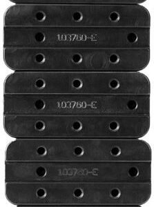MDT INTERIOR FOREND WEIGHTS - 5 PACK .52 LBS EACH BLACK