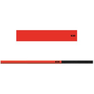 Bohning Arrow Wraps Neon Red 7 in. Standard 13 pk.