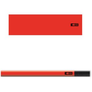 Bohning Arrow Wraps Neon Red 4 in. Standard 13 pk.