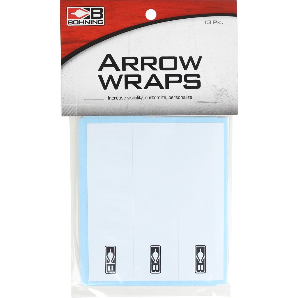 Bohning Arrow Wraps White 4 in. Small 13 pk. - Image 2