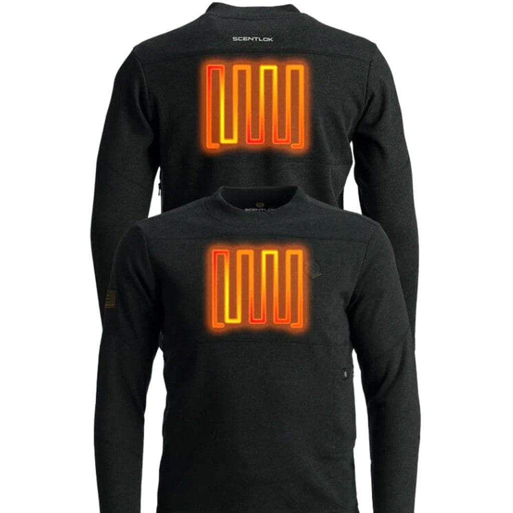 ScentLok BE:1 Trek Heated Base Shirt Blackout Black Large - Image 2