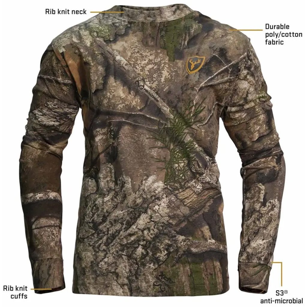 Blocker Youth Fused Cotton LS Shirt RT APX Youth Medium - Image 3