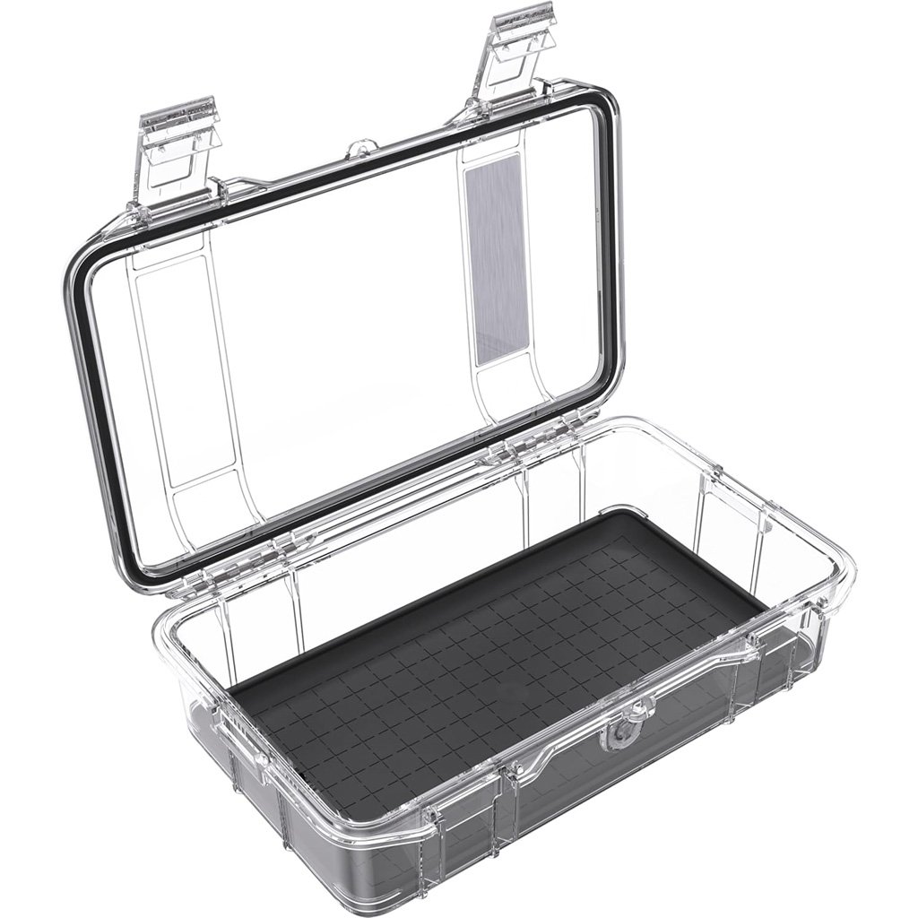Pelican Waterproof M60 Micro Case Black/Clear - Image 2