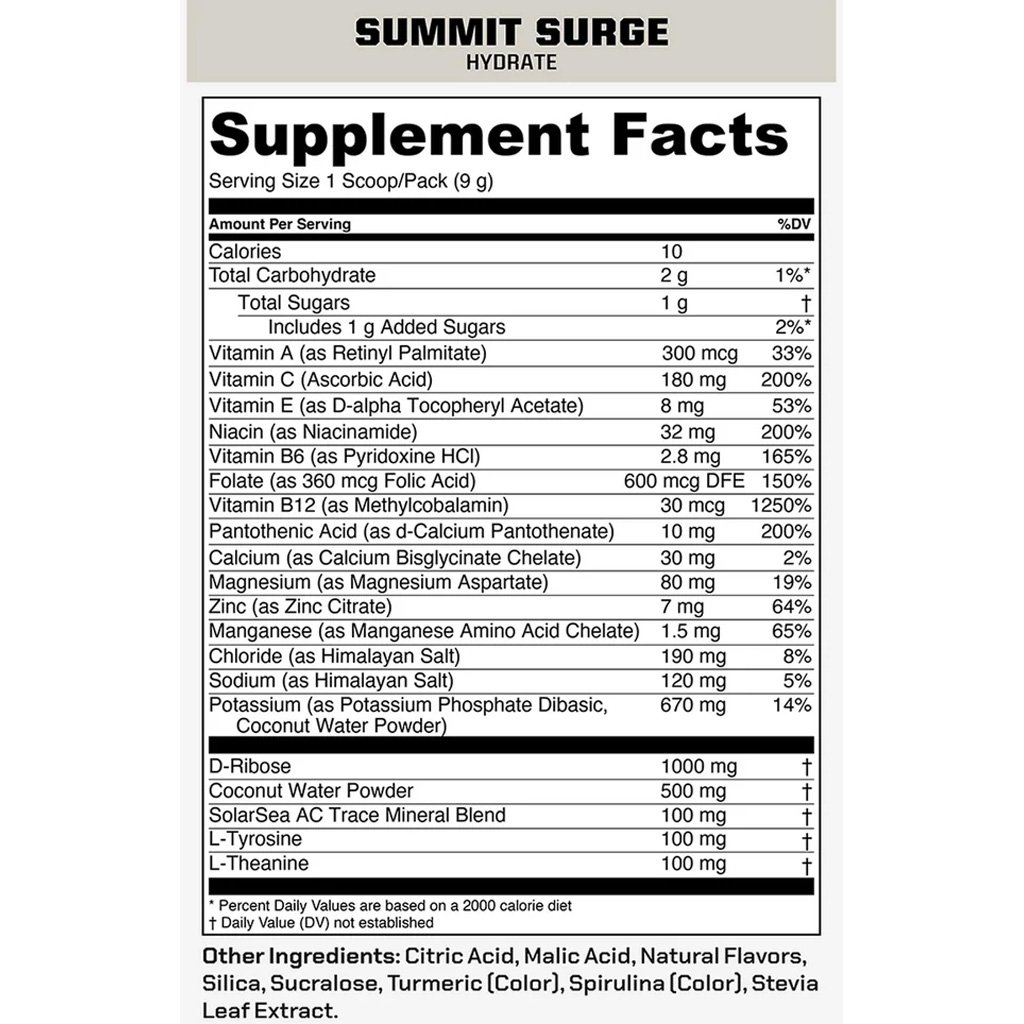 MTN Ops Hydrate Summit Surge HUSH Trail Packs - 20ct - Image 2