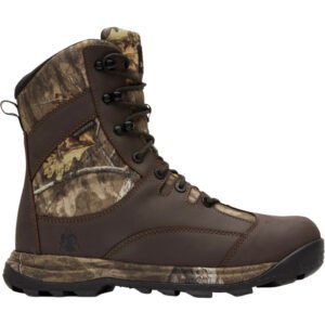 Rocky Wildcat Hunting Boot 8" Mossy Oak Country Roots 800g Size 10