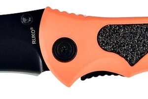 RUKO RUK0061BZ     440A 3-1/4"BLAZ ORN/BLK FOLDING