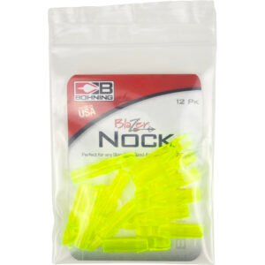 Bohning Blazer DoubleLock Nocks Lime 12 pk.