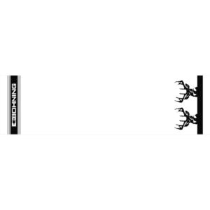 Bohning HD Arrow Wraps White Deer 4 in. 13 pk.