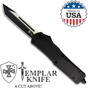 Generation II Rubber Feel 3.25 inch Tanto Black Oxide Powder D2 Straight Edge Bl
