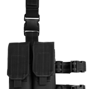 Drop Leg Platform with Attached M4/M16 Double Mag Pouch
