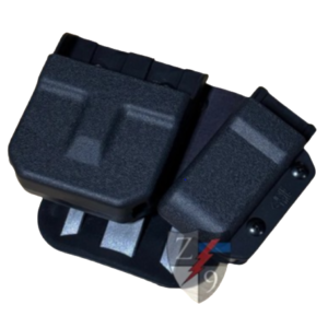 Zero9 Holsters 6001 Admin Style Combo Kit for Standard Handcuff/Single Pistol Magazine, Black