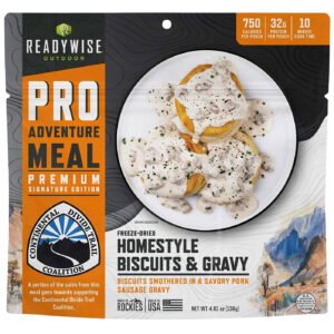 Wise Foods RW05403 Pro Meal Biscuits and Gravy 2 Servings 6 Per Case