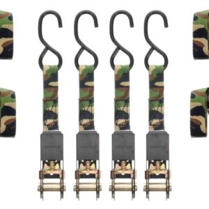 MUDDY MUD-SDRS8-4PK 1"X8' STD DUTY RATCHET STRAP