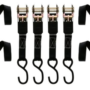 MUDDY MUD-SDRS10-4PK 1"X10'STD DUTY RATCHET STRAP
